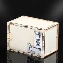 

Children Handmade Toy Educational for Child Mechanical Toys Collective Simple Operation Wood Password Box toys for Kid Assem