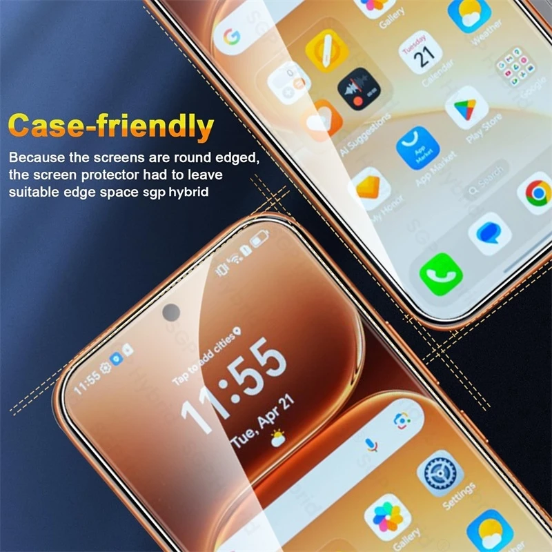Premium Tempered Glass Screen Protector - 2 Pack, 9H Hardness, Full Coverage