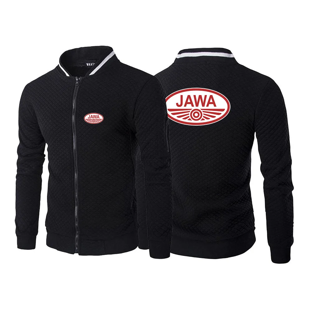 Men's Casual Sports Stripe Zipper Jacket Coat