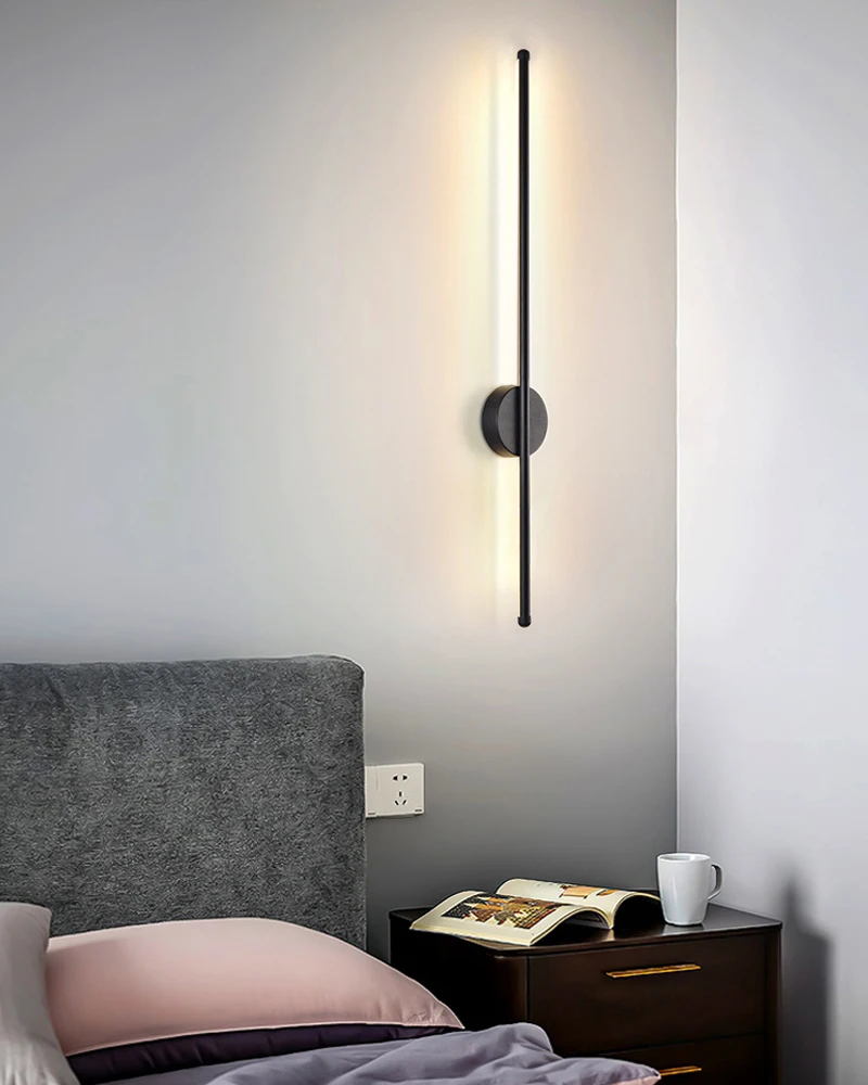 Round Led Wall Sconce Lamp With A Minimalist Design