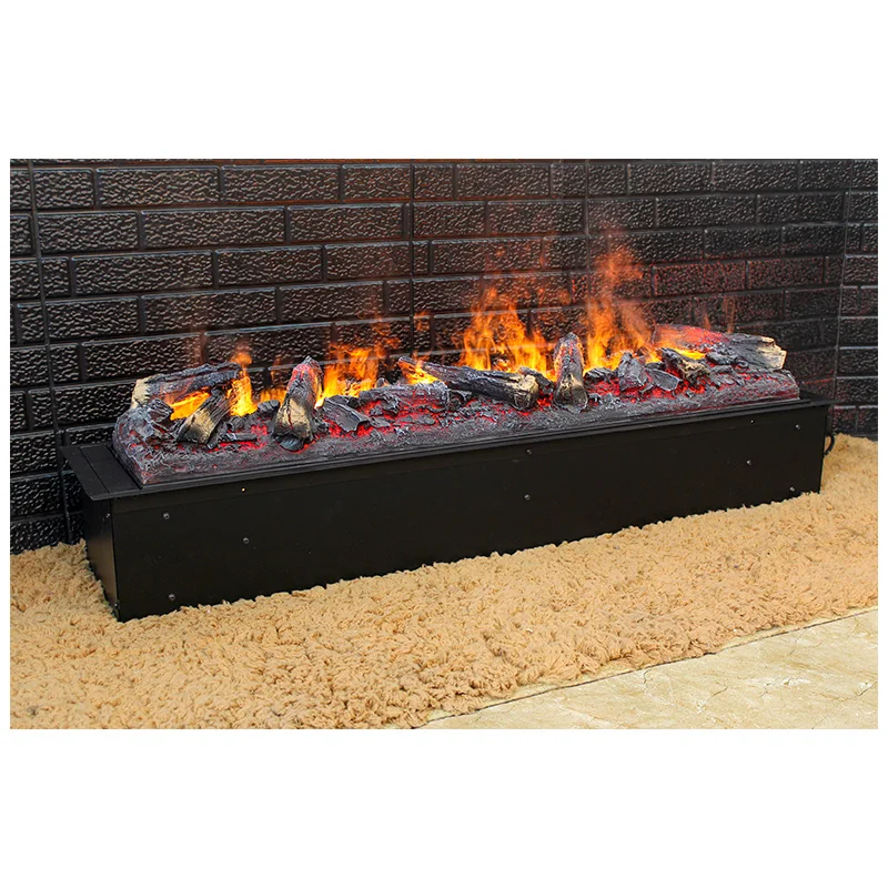 

Hot Sale Cassette 2 Meter Length 3d Water Real Smoke Flame Vapour Steam Fireplace Decorative Electric Fireplace