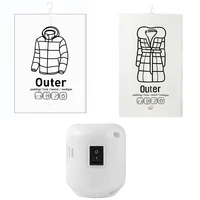 Hanging Squeezable Storage Bag Dustproof Hang Transparent Vacuum Bag Space Saving for Clothes Down Overcoat 2