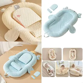 Cangolette per cuccioli da letto per bambini da cartone animato con pendenza e riposo delle gambe per sonno comodo e comfort