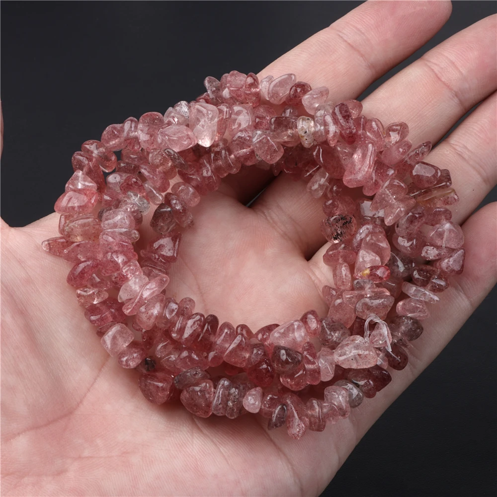 Faceted Natural Pink Rose Quartz Beads Gemstone Heart From Madagascar 15.5