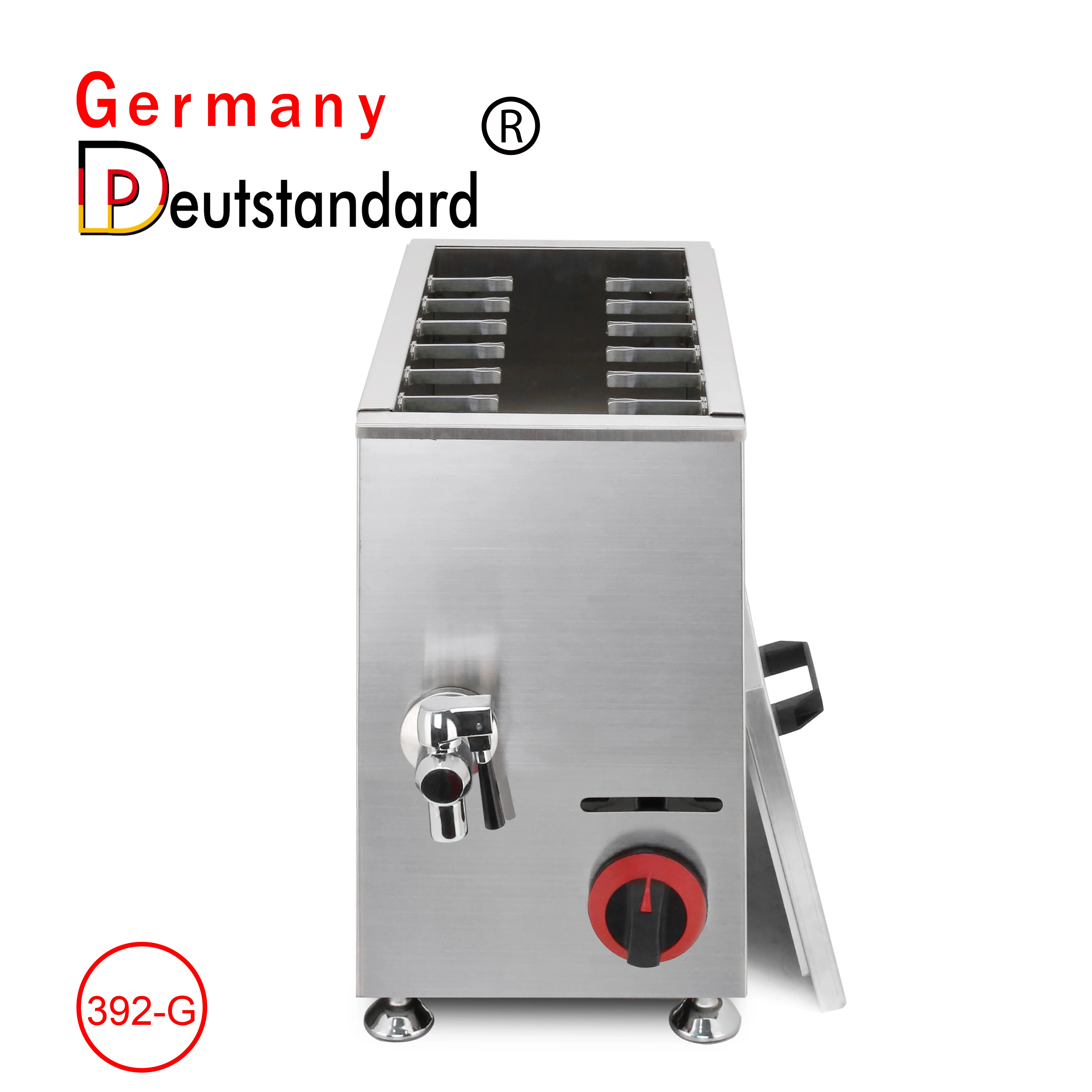 Commercial 21L Large Capacity Gas Cheese Hot Dogs Sticks With Deep Fryer Machine Hot Dog Roller Maker Sausage Cheese Snacks Food 2