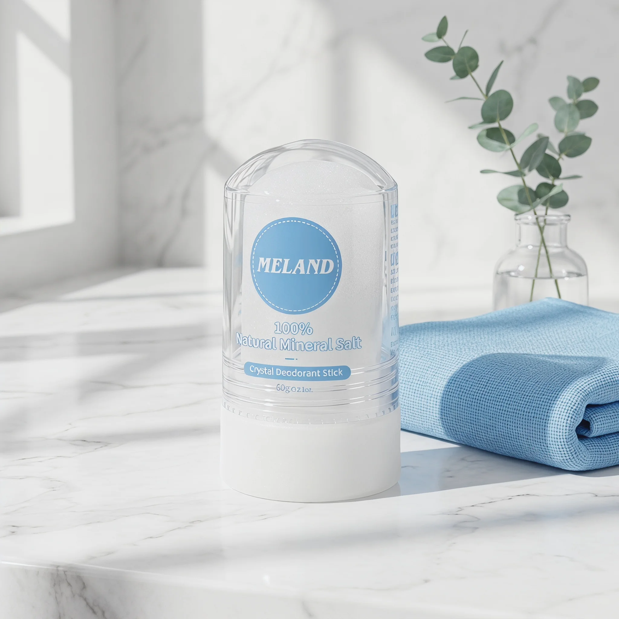 Deodorante in cristallo di allume naturale 60g - immagine 2