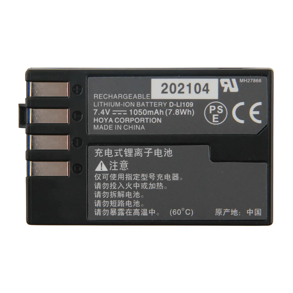 CELLONIC, Batterie Pour Caméra, Compatible Avec Pentax D