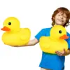 1/2 Pcs Rubber Duck 10.2 Inch Duck Toy Giant Rubber Duck Large Rubber Ducky Toy Squeaky Big Yellow Rubber Ducks 1