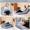 U Shape Pregnancy Pillows for Sleeping Large, Body Pillows for Adults, Valentine's Day Gifts 5