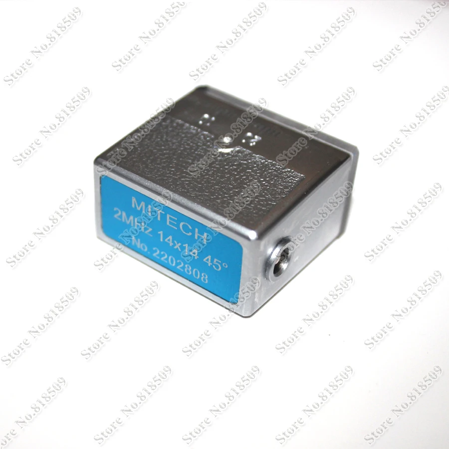 Mitech 2MHz 14x14MM Angle Beam Probe Transducer For Mitech Ultrasonic Flaw Detector MFD350B MFD500B MFD650C MFD800C