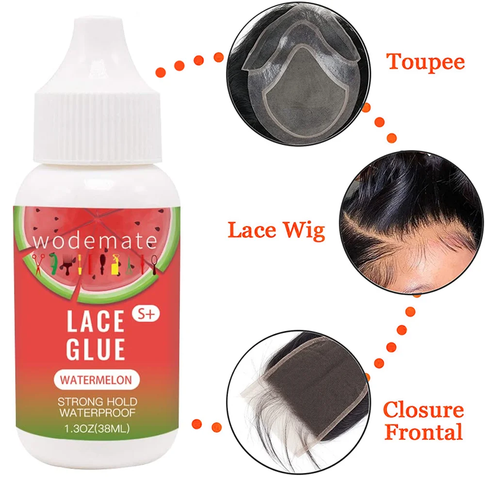 Wig Glue Watermelon Scent Waterproof Lace Wig Glue Invisible Hair