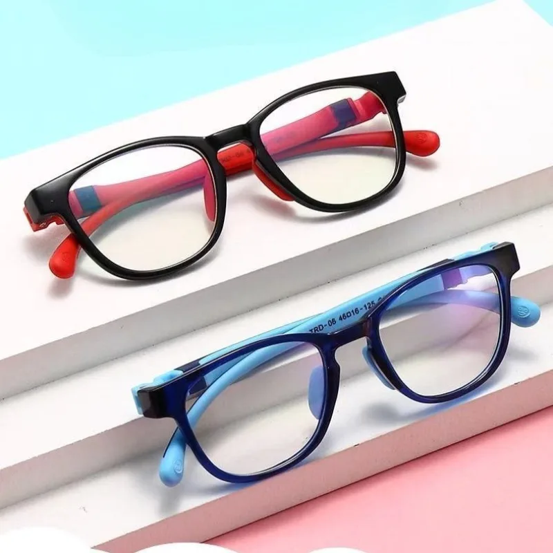 Anti Blue Light Glasses For Kids Frame Anti Radiation Frame Children's Glasses For Baby Boy Girl