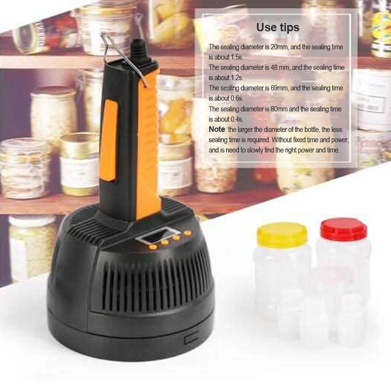 

Hand-held Electromagnetic Induction Sealing Machine DL-800A Plastic Bottle Cap Sealer 20-100mm aluminium foil capper 220v