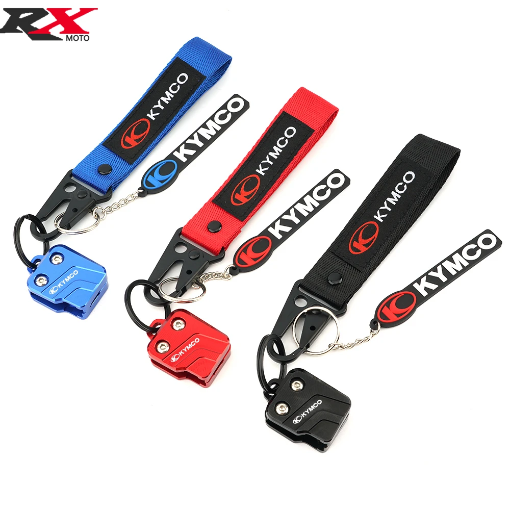 For KYMCO DOWNTOWN 125i 200i 300i 350i CT300 New High Quality Motorcycle Accessories CNC Keychain Keyring + Key Cover Shell Suit