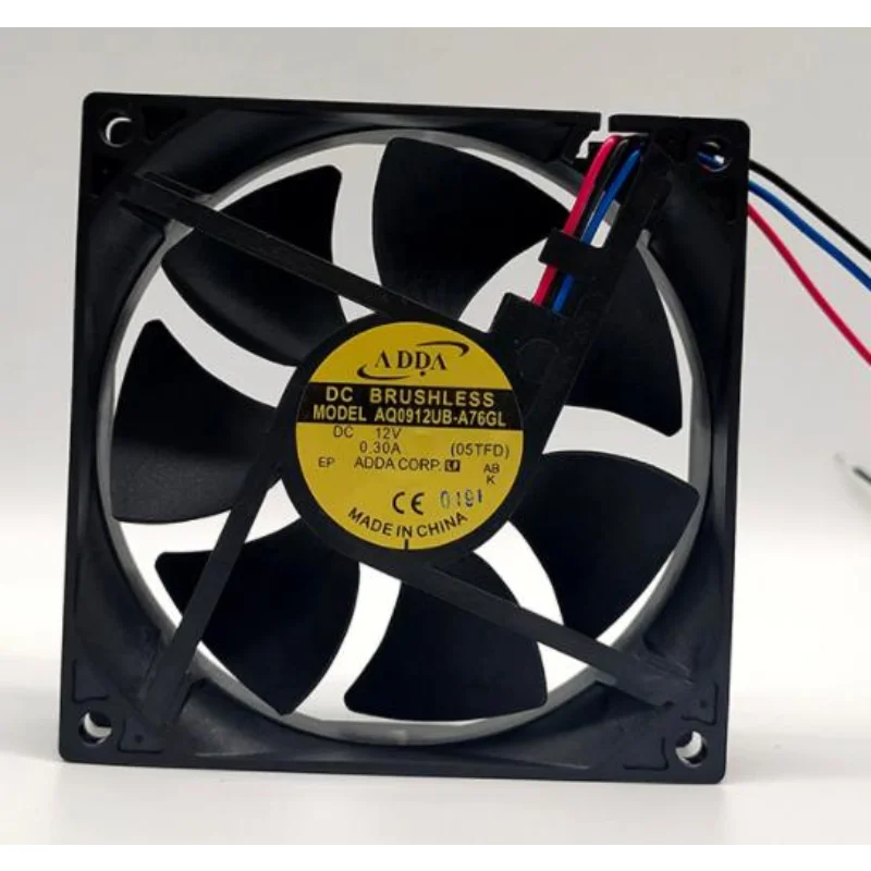 

New CPU Cooling Fan for ADDA AQ0912UB-A76GL 9CM 9025 12V 0.30A Computer Chassis Cooler Fan