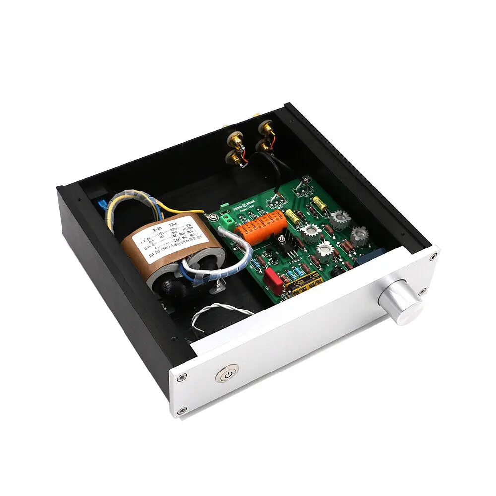 

Finished Stereo Gold Sealed Transistor Preamplifier Kit Base On US Heathkit Amplifier