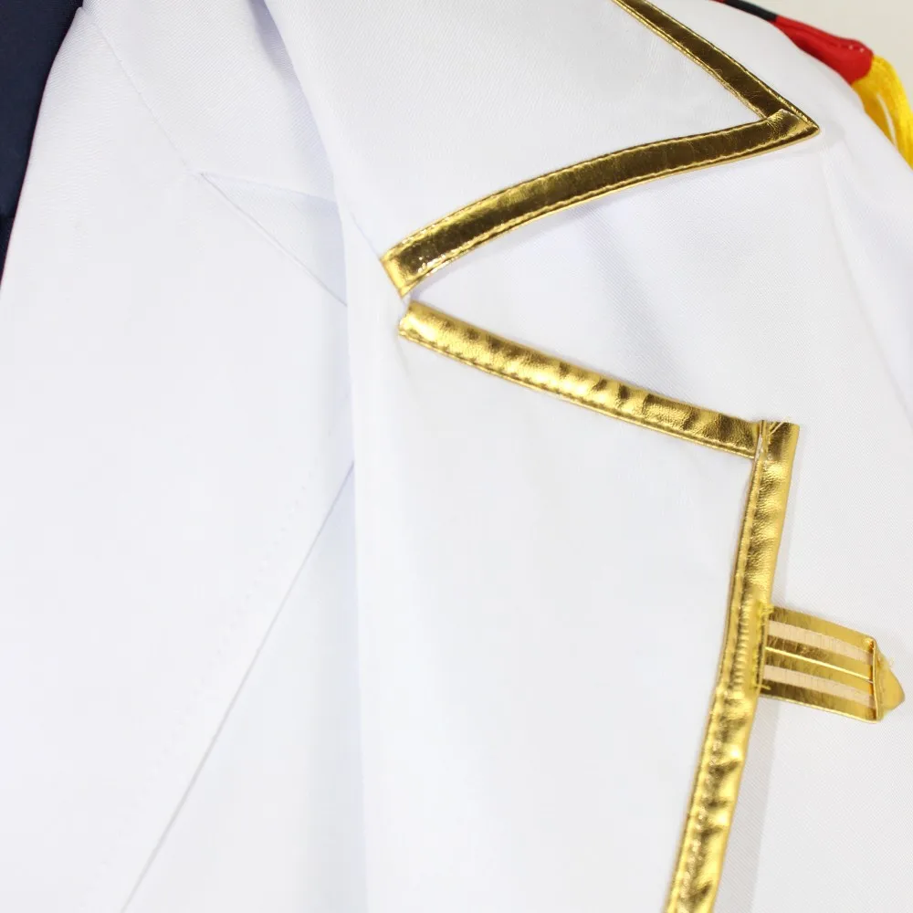 One Piece: Monkey D Garp | Marine Uniform Cosplay Costume 31 One Piece Monkey D Garp Marine Uniform Cosplay Costume