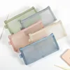 New Coin Purse Makeup Case Large Capacity Mesh Transparent Cosmetic Brush Bag 1