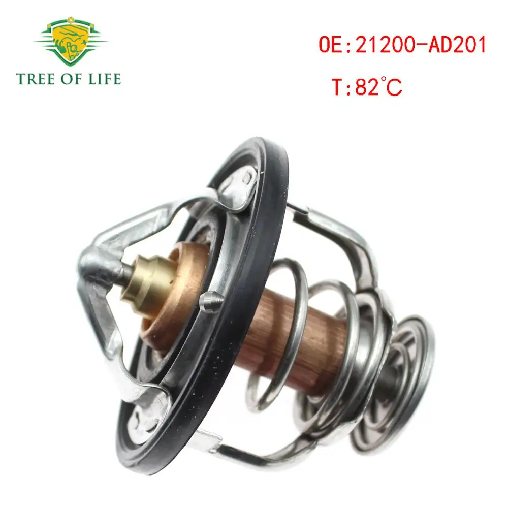 21200AD201 Engine Thermostat for Nissan NV2500 NV3500 Armada Pathfinder Titan 5.6L Infiniti Q45 QX56 QX80 21200-1LA1A 212001LA1A