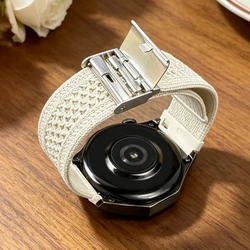 Universal Smartwatch Replacement Band with Adjustable Straps, Various Sizes Available - 20mm strap (Beige)
