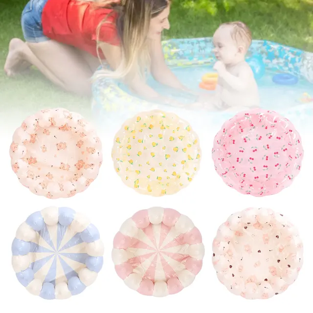 Petite piscine gonflable, fosse à balles gonflable pour tout-petits, piscine de jeu pour piscine intérieure et extérieure 1