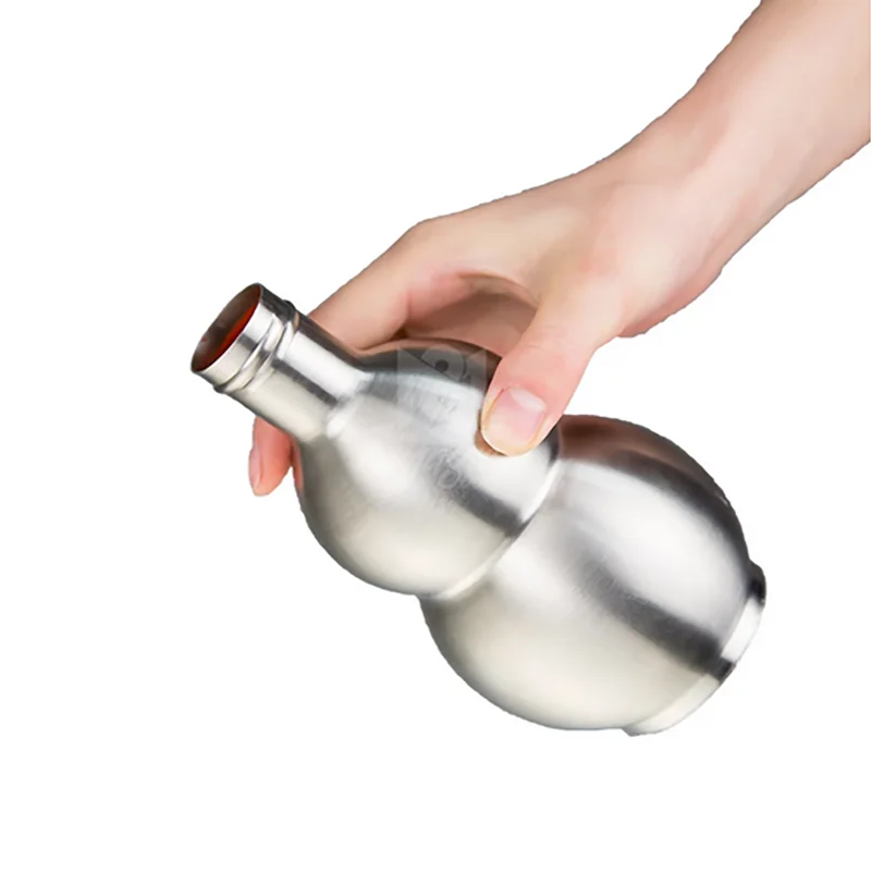 조롱박 마술 금속 조롱박 칼라바시 병, 끝이없는 와인, 물 트릭 소품, 무대 착시 속임수