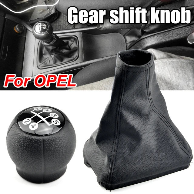 Pommeau de levier de vitesse de frein à main de voiture, levier de vitesse,  couverture en cuir GaClaBoot, décor automatique pour Sach/ OPEL CORSA C  COMBO 01-06, accessoires de voiture - AliExpress