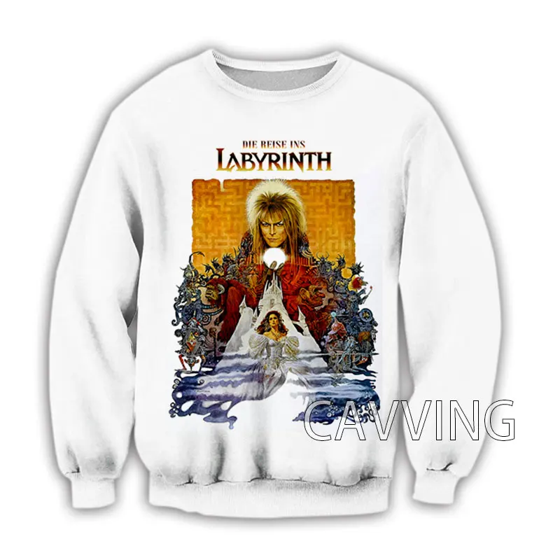 

New Fashion Women/Men's 3D Print Labyrinth Crewneck Sweatshirts Harajuku Styles Tops Long Sleeve Sweatshirts C02
