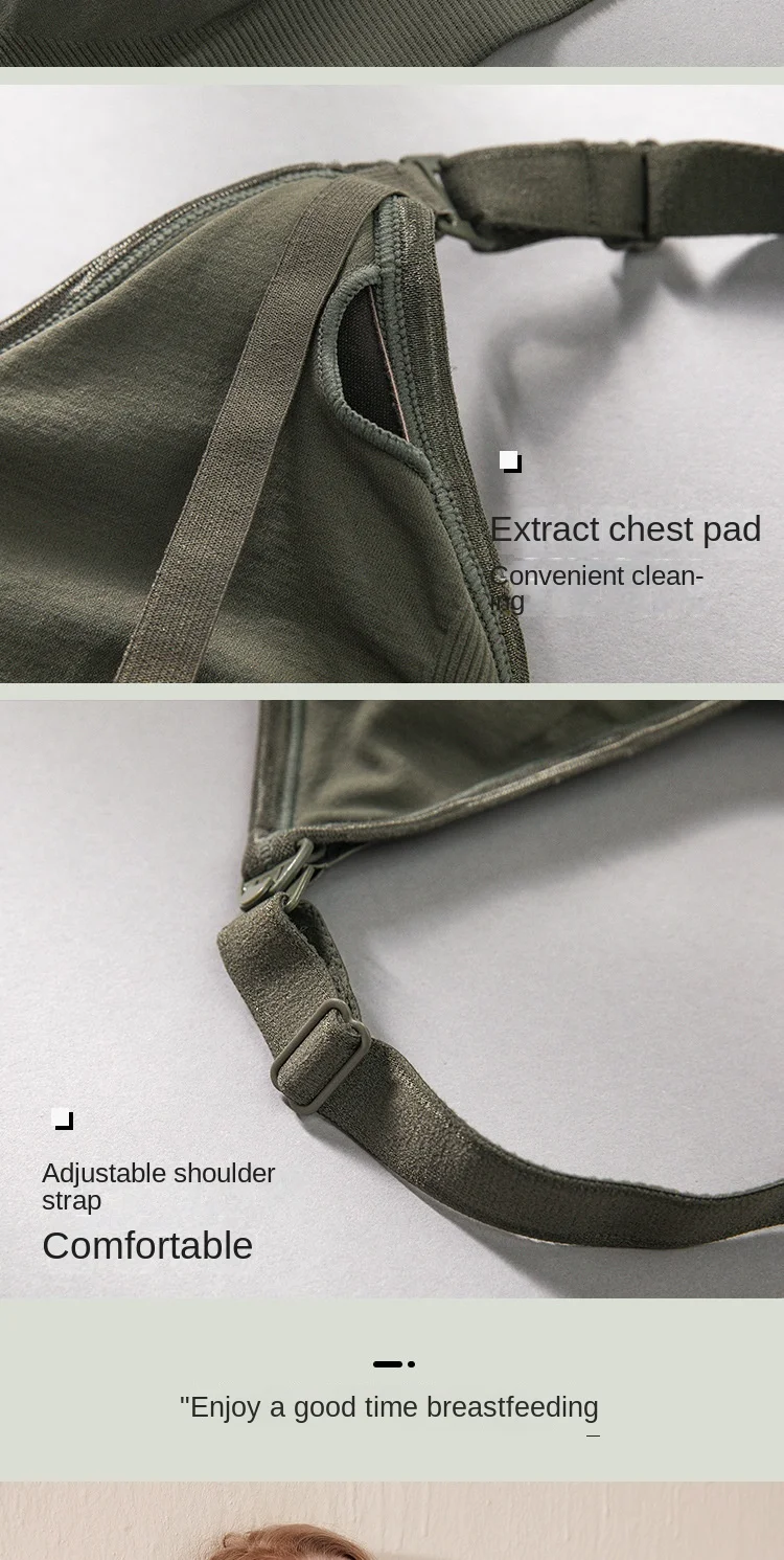 Summer Maternity Women Wire-free Nursing Bra For Premama Front Clip Adjustable Lift & Support Everyday Pregnancy Seamless Bras