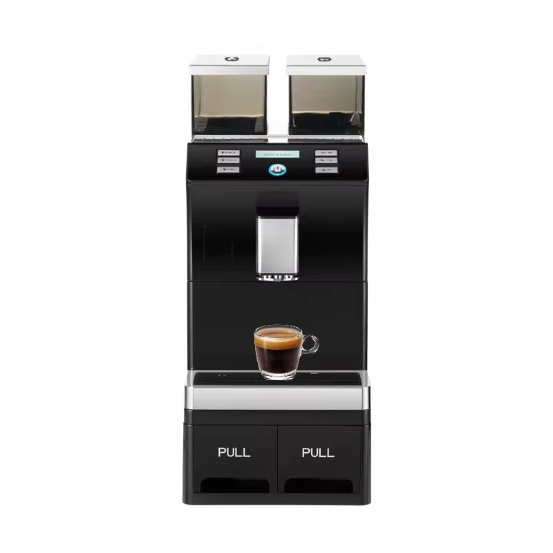 

101+6 Full Automatic Coffee Machines Automatic Cleaning Function On And Off Espresso
