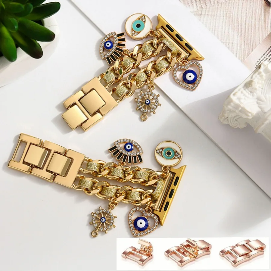 Luxury Metal Strap for Women's Smartwatch Bracelet