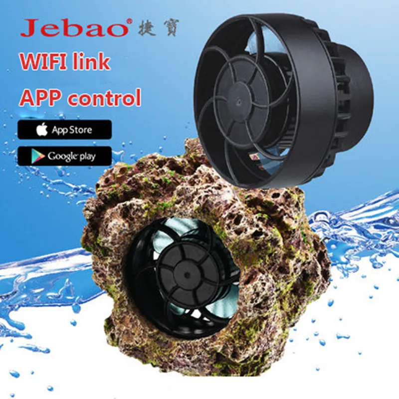 Jebao SLW-5/10/20/30 SLW-M Series Wifi управление через приложение аквариумный морской резервуар