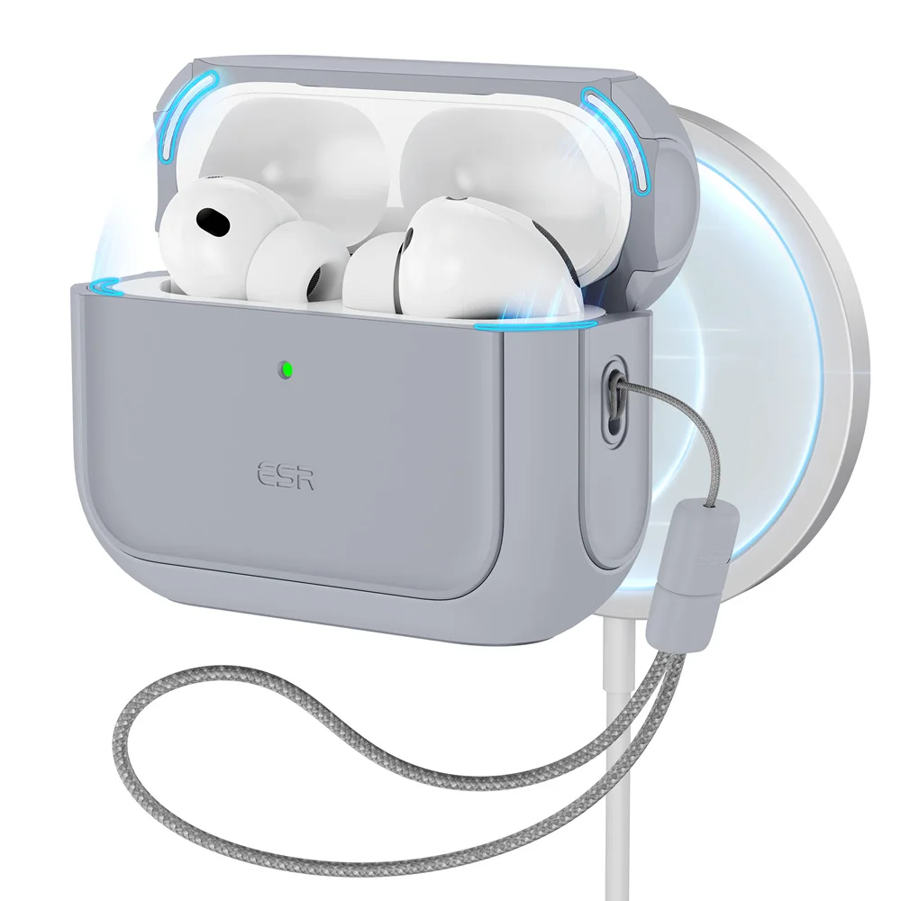 Premium MagSafe Protective Earphone Case with Lanyard