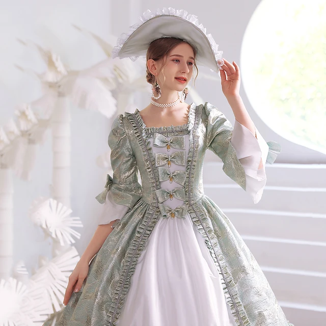 Women's Colonial Lady Full Length Dress