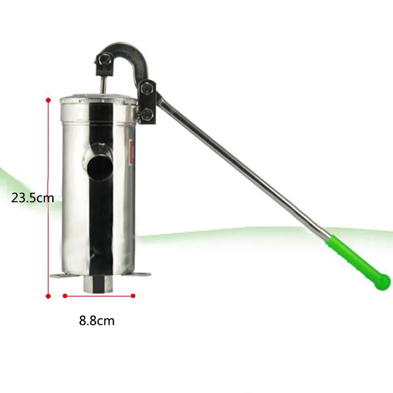 Pompe De Puits À Tube Droit En Acier Inoxydable, Distributeur D