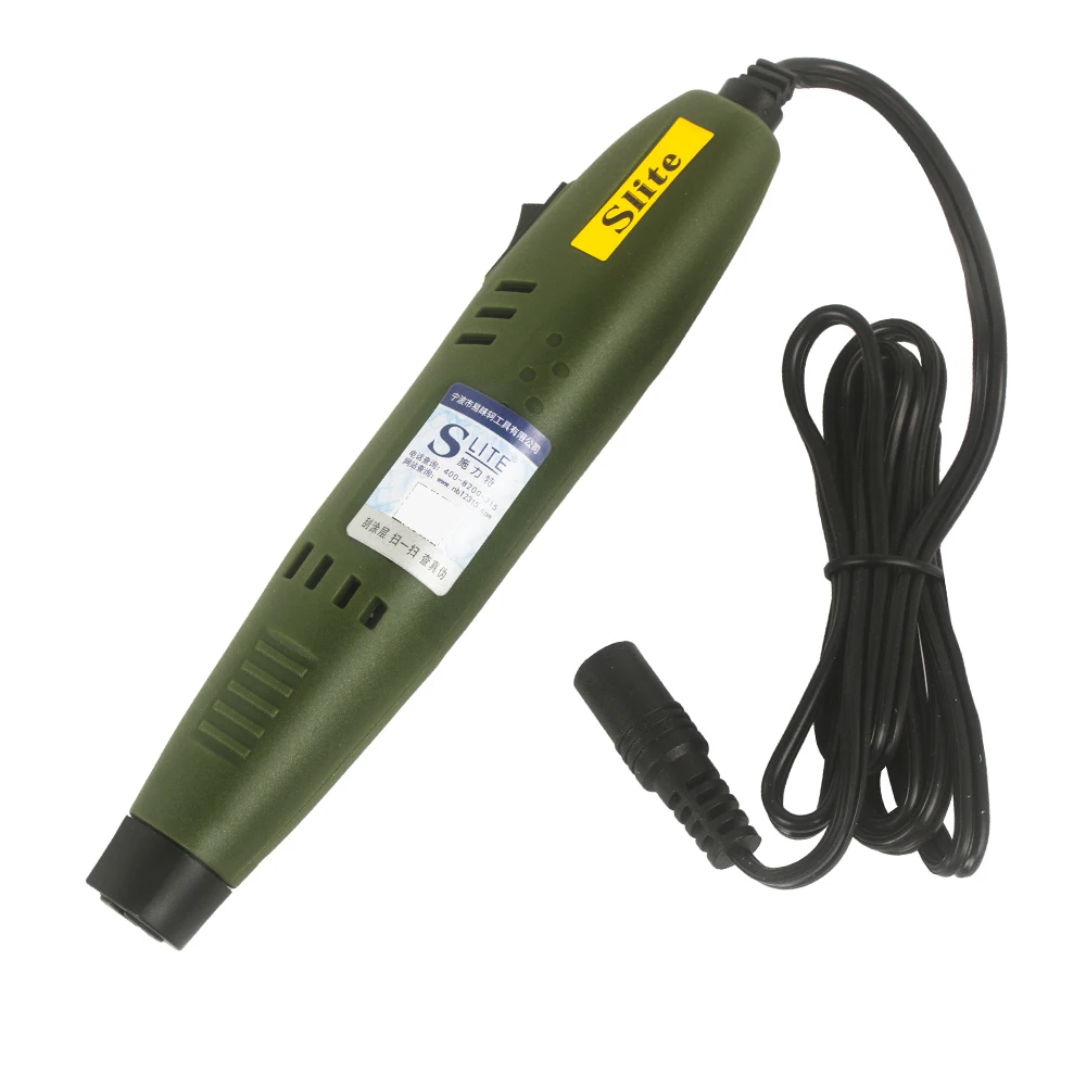 220V Pen Type Mini Sander Stroke Grinder Tool Reciprocating Sander Model Sander Sanding Heads Sandpaper Military Craft Tools 6
