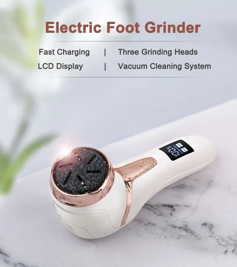 Description Picture 2 of itemElectric Pedicure Tools Foot Care File Leg Heels Remove Hard Cracked Dead Skin Callus Remover Feet Foot Files Clean Care Machine