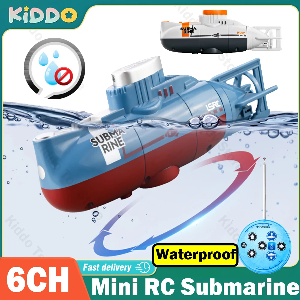 Mini Submarino Teledirigido Inalámbrico 6 Canales | Cuotas sin interés