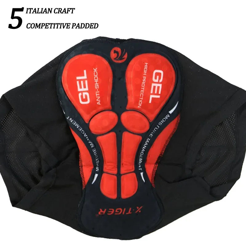 Cycling Shorts Breathable Mesh Cycling Underwear 5D Gel Pad Shockproof MTB Bike Shorts Bicycle Underwear multi pocket shorts fitness training shorts cycling gel pad cycling knee shorts