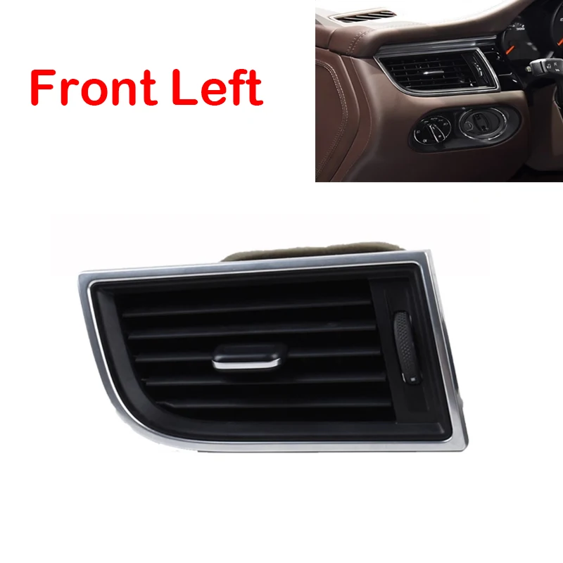 Grille De Ventilation Compatible Avec Porsche Pour Panamera 2010-2014 2015 2016 Tableau De Bord De Voiture Sortie De Climatiseur Grille D'aération AC Couvercle De Panneau 970552132 970552131 (Color