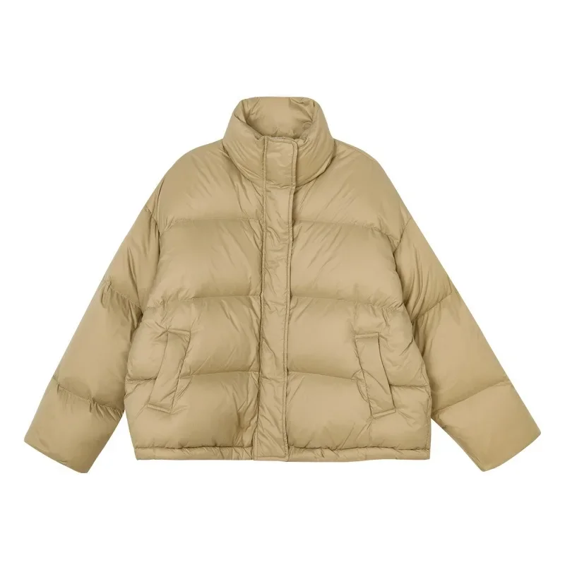 2024 New Women Down Jacket Winter Coat Female Short Parkas Loose Thick Warm Outwear Versatile Leisure Time Fashion Overcoat