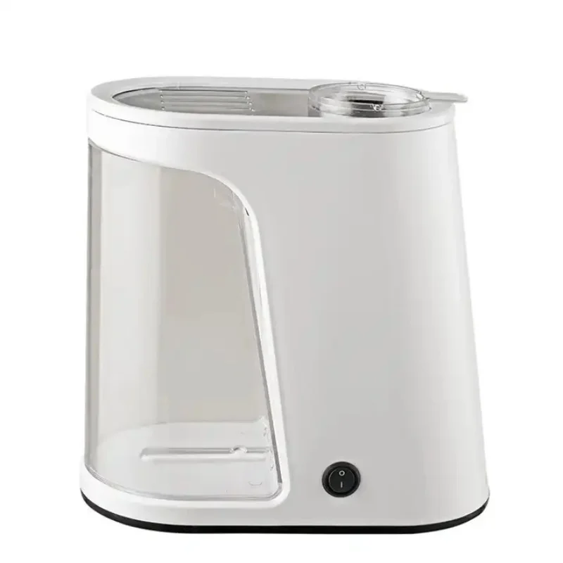 New Plastic White Electric Mini Portable Hot Air Popcorn makers 1200 Watt for Home Household Use oil free