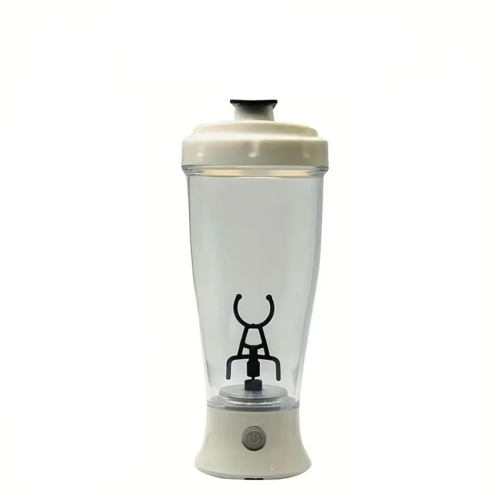 Portable Electric Shaking Cup Milk Protein Powder Shaker Cup Fitness Plastic Water Bottle Fitness Sports Lazy