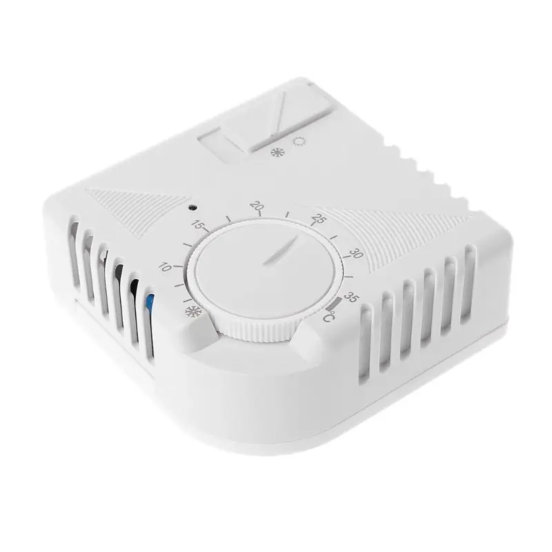 Universal 220V-250V 50/60Hz Room Thermostats Energy Save Mechanical Temperature Controller with Switch