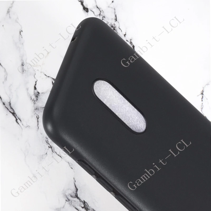 Durable Anti-Falling Silicone TPU Shockproof Case in Classic Black