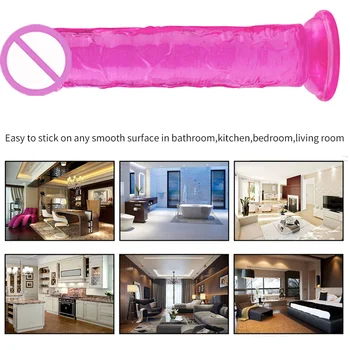 Realistic Dildo With Suction Cup Huge Jelly Dildos Sex Toys for Woman Men Fake Dick Big Penis Anal Butt Plug Erotic Sex Shop 3