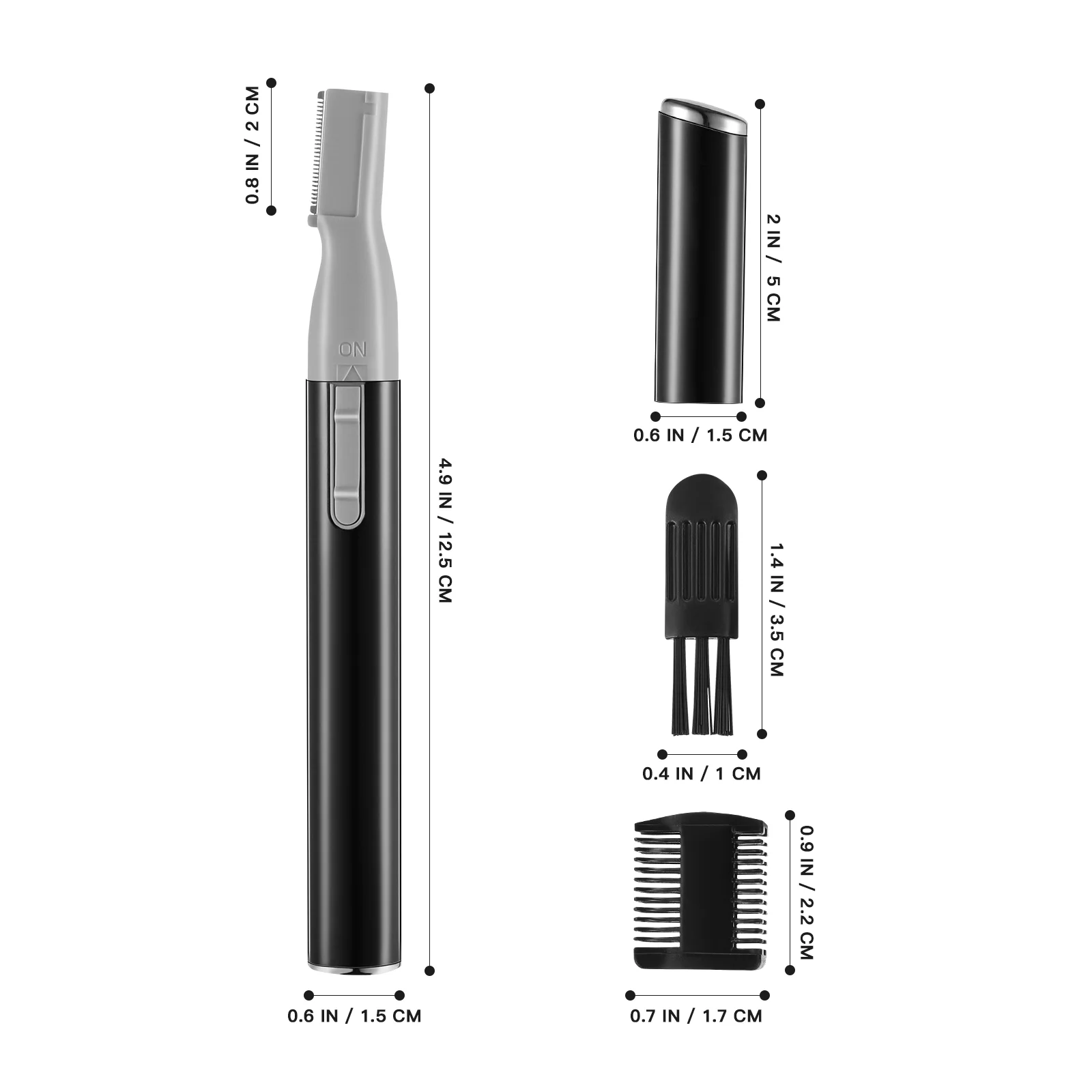 Eyebrow Trimmer Set Electric Razor Dermaplanning Blades Facial Face for Women Hair Remover Pen Detail Body Shaver Eyebrows