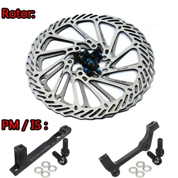 Rotore del freno della bicicletta G3 160/180/203mm Rotori del freno a disco idraulici della bici Rotore Mtb in acciaio inossidabile con adattatore PM IS Accessori bici