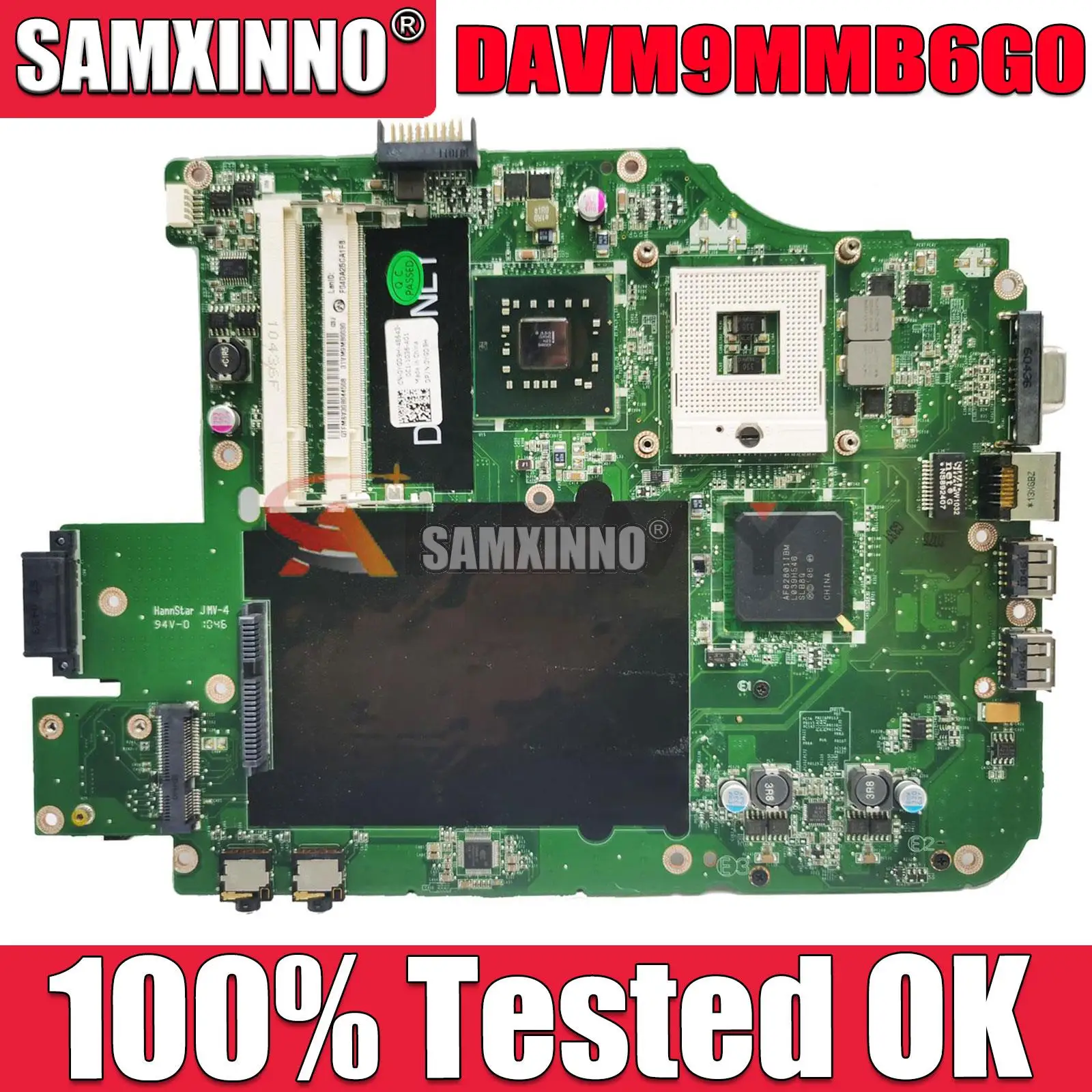 

CN-0YGD9H 0YGD9H For DELL Vostro V1015 Notebook Mainboard DAVM9MMB6G0 DDR2 GM45 Laptop motherboard