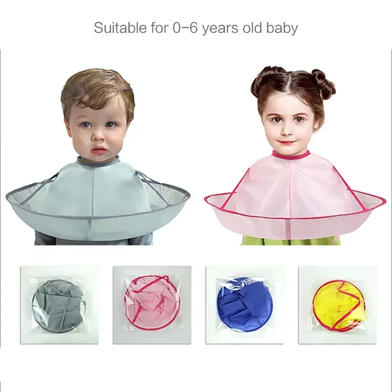 Hair Cutting Cape Kids Gown Hairdresser Barber Apron Hairdressing Children Girls Boys Hair Cut Cloak Barber Apron Haircut Cape haircut cape,hair cutting cape